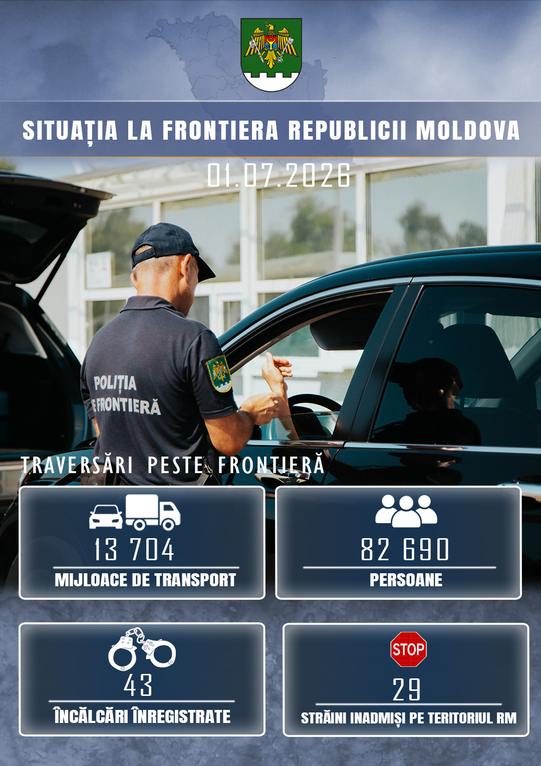 Situația la frontieră 24 h