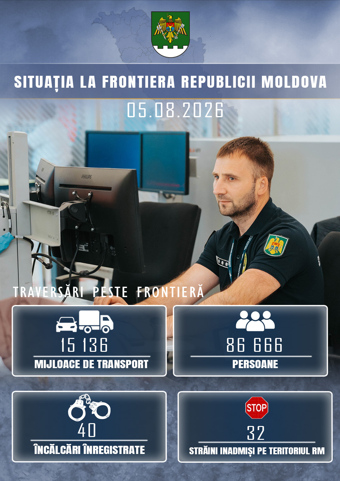 Situația la frontieră 24 h