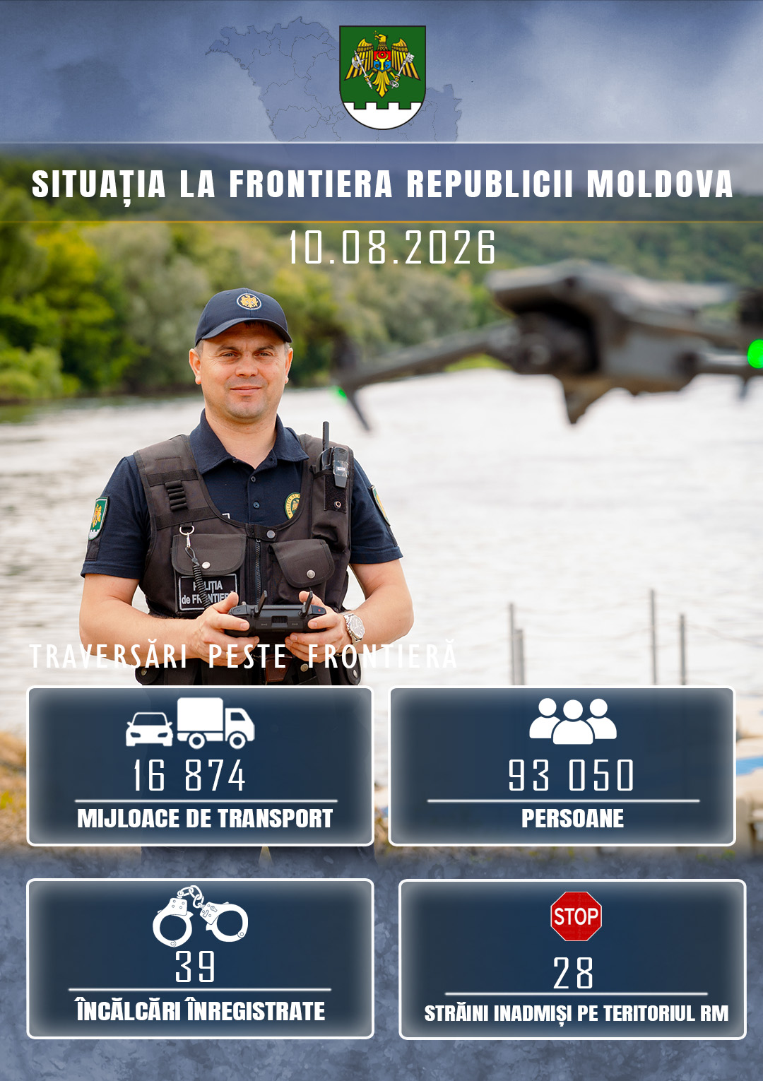 Situația la frontieră 24 h